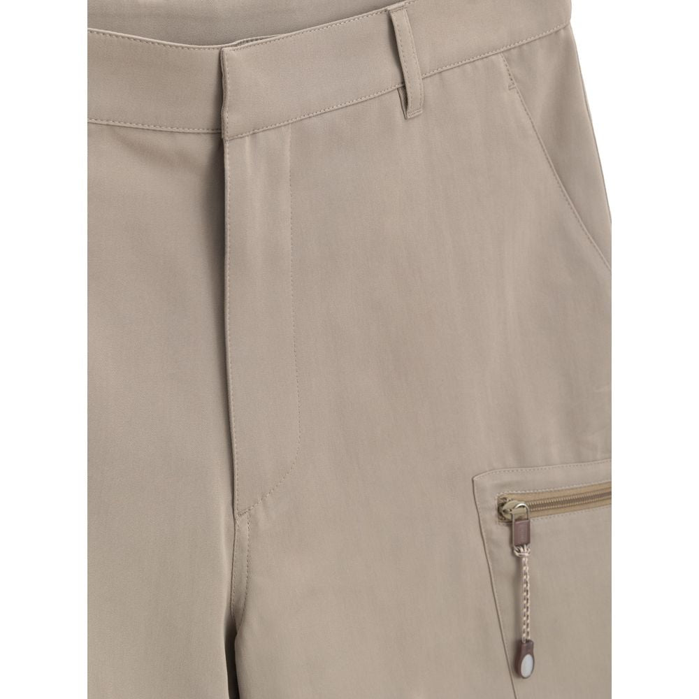 Short cargo en coton beige Dior