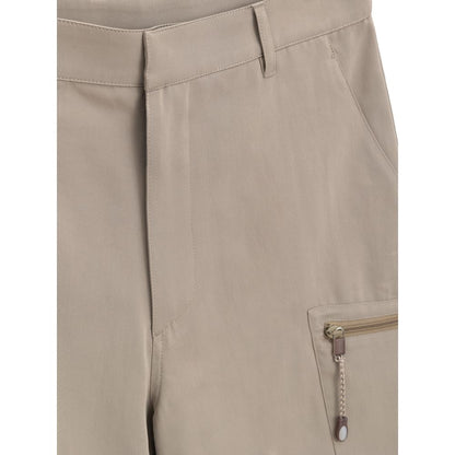 Pantaloncini cargo in cotone beige Dior