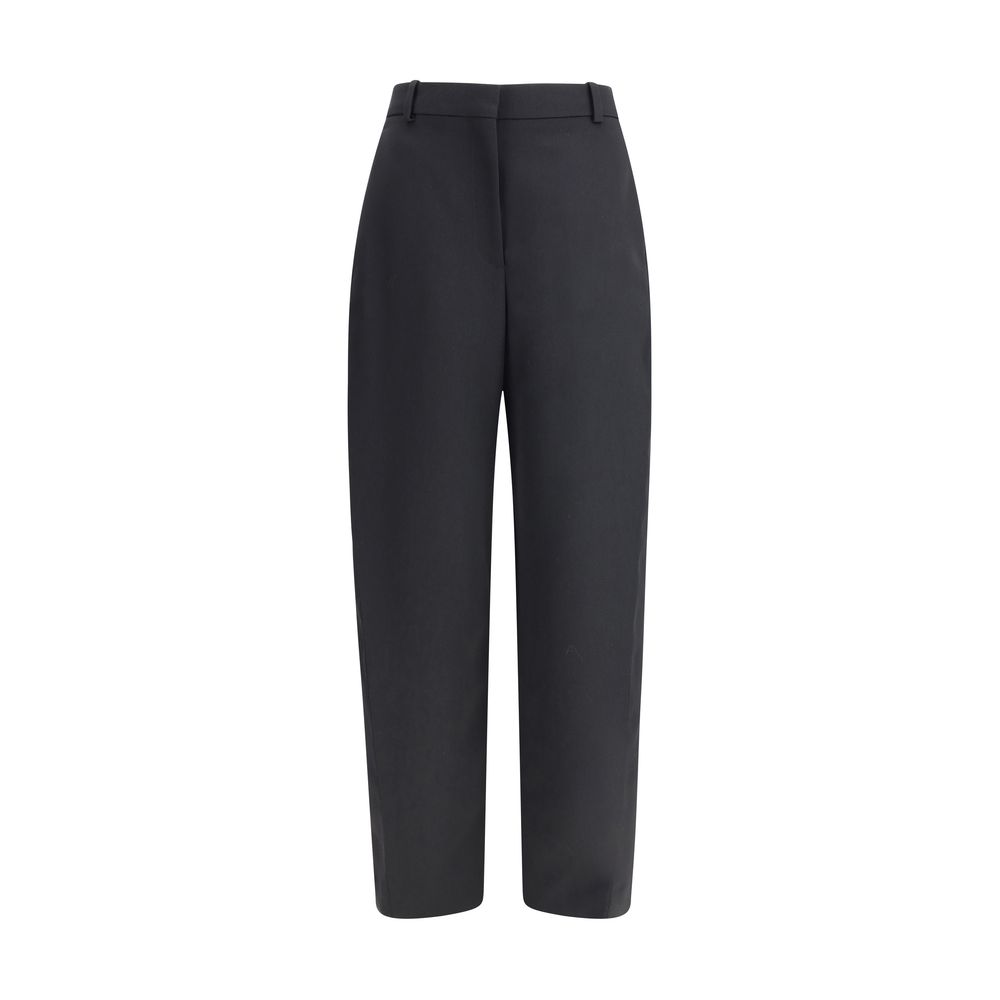 Pantaloni eleganti in lana nera Givenchy