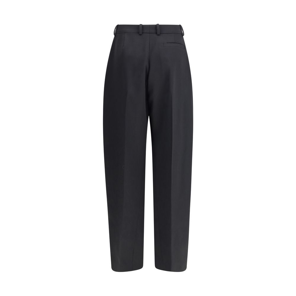 Pantaloni eleganti in lana nera Givenchy