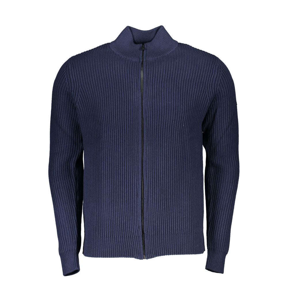 Cardigan da uomo in cotone blu North Sails