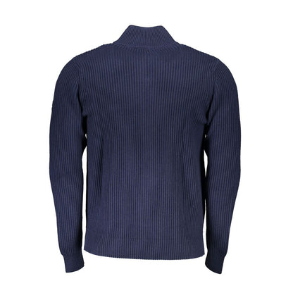 Cardigan da uomo in cotone blu North Sails