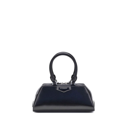 Borsa a mano Givenchy Bos Taurus in pelle di vitello nera