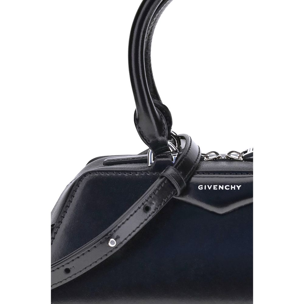 Sac à main Givenchy Bos Taurus en cuir de veau noir