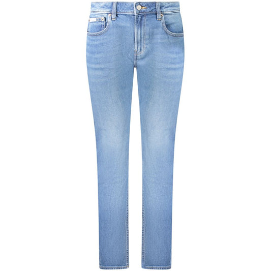 Jeans da donna Calvin Klein Blu Cotton