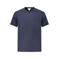 T-shirt da uomo in cotone blu Calvin Klein