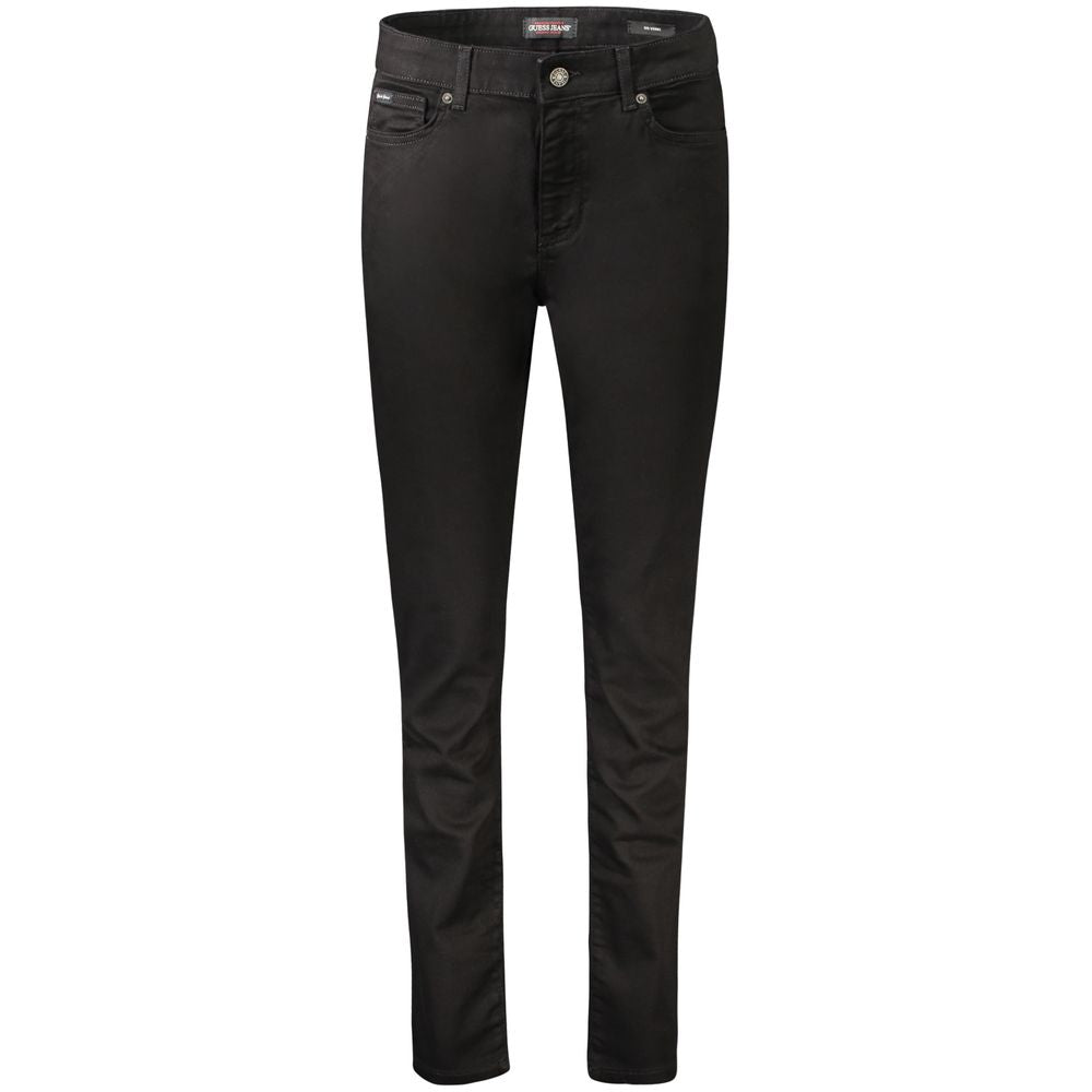 Guess Jeans Nero Cotton Jeans Skinny da Donna