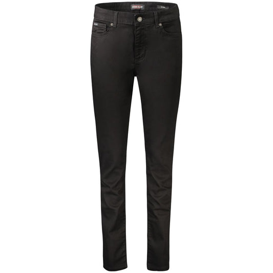 Guess Jeans Nero Cotton Jeans Skinny da Donna