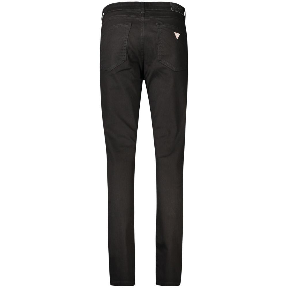 Guess Jeans Nero Cotton Jeans Skinny da Donna