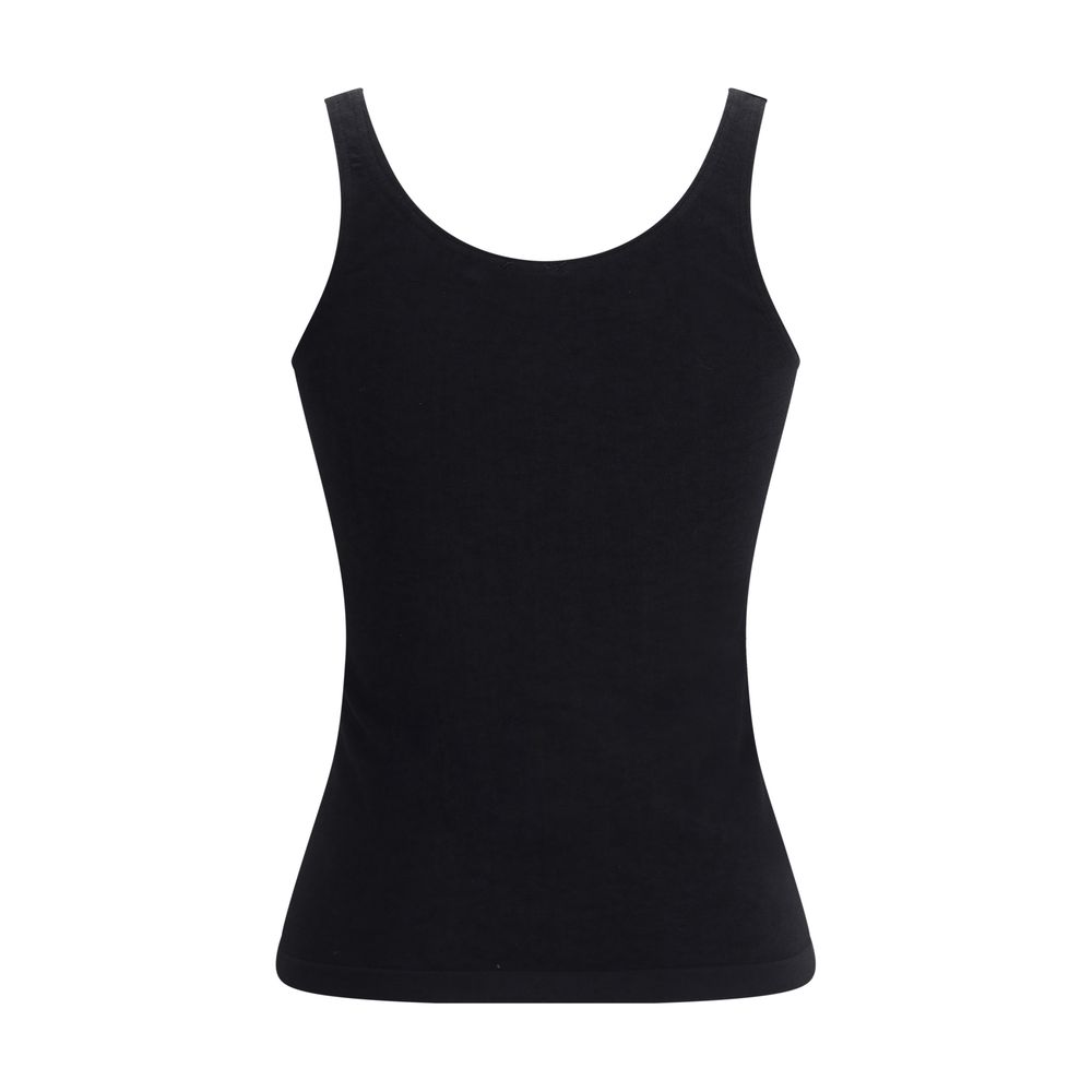 Wolford Black Cotton T-Shirt