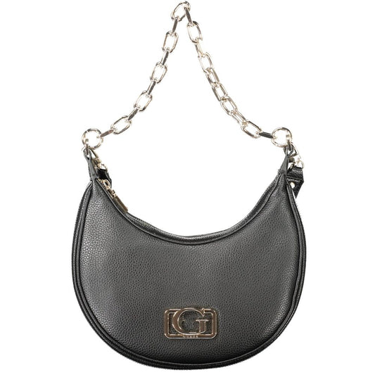 Borsa a mano da donna Guess Jeans in poliuretano nero