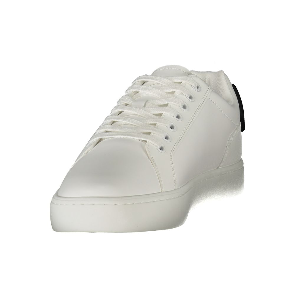 Calvin Klein Bianco Poliuretano Baskets pour hommes