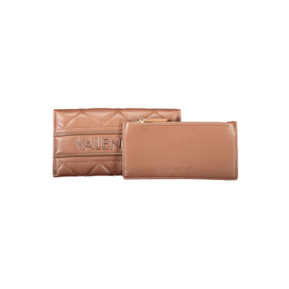 Portefeuille femme Mario Valentino marron en polyéthylène