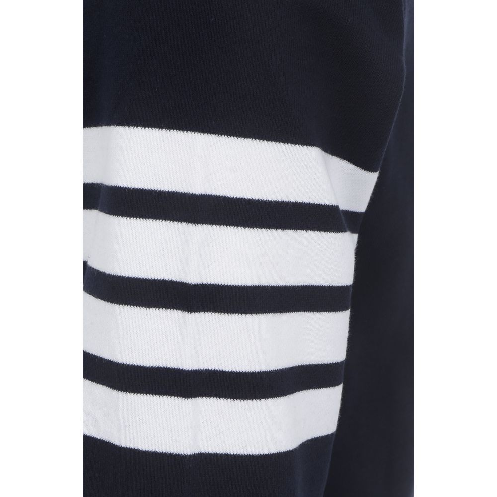 Sweat-shirt en coton bleu Thom Browne