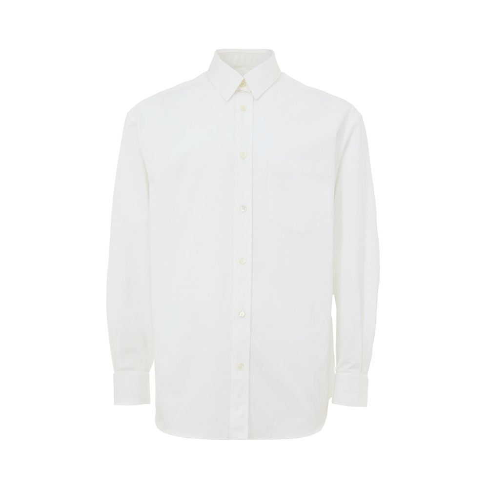 Camicia bianca in cotone Gucci