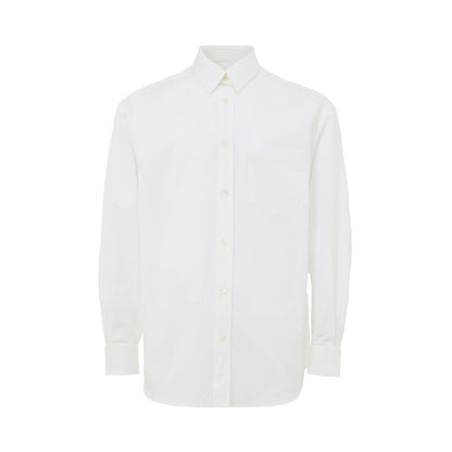 Camicia bianca in cotone Gucci