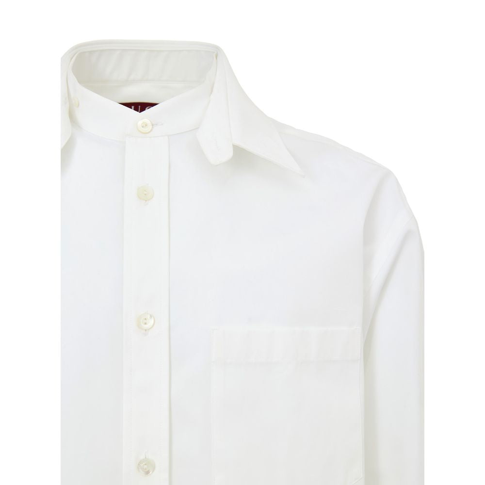 Camicia bianca in cotone Gucci