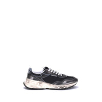 Sneakers sportive Dsquared² Bos Taurus in pelle di vitello nera