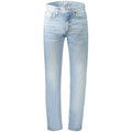 Jeans da uomo in cotone azzurro Calvin Klein