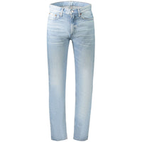 Jean Calvin Klein Azzurro en coton pour homme