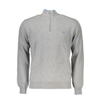 Maglione da uomo in viscosa grigio Harmont & Blaine