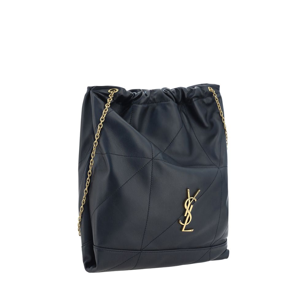 Sac bandoulière Saint Laurent Aries en agneau noir Ovis Avis