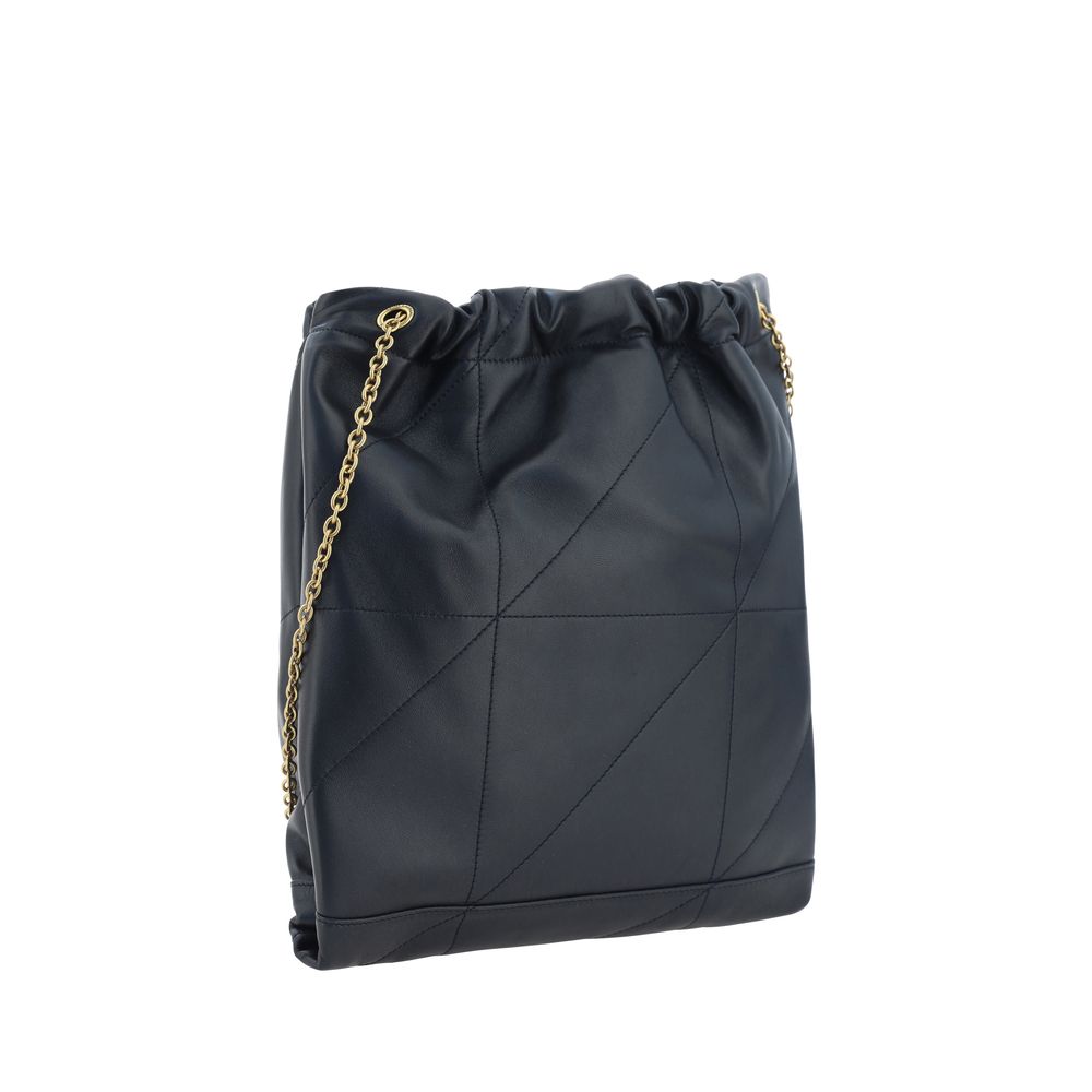 Sac bandoulière Saint Laurent Aries en agneau noir Ovis Avis