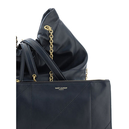 Sac bandoulière Saint Laurent Aries en agneau noir Ovis Avis