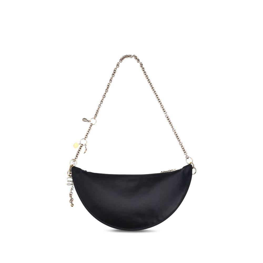 Borsa a tracolla Chloé Bos Taurus in pelle di vitello nera