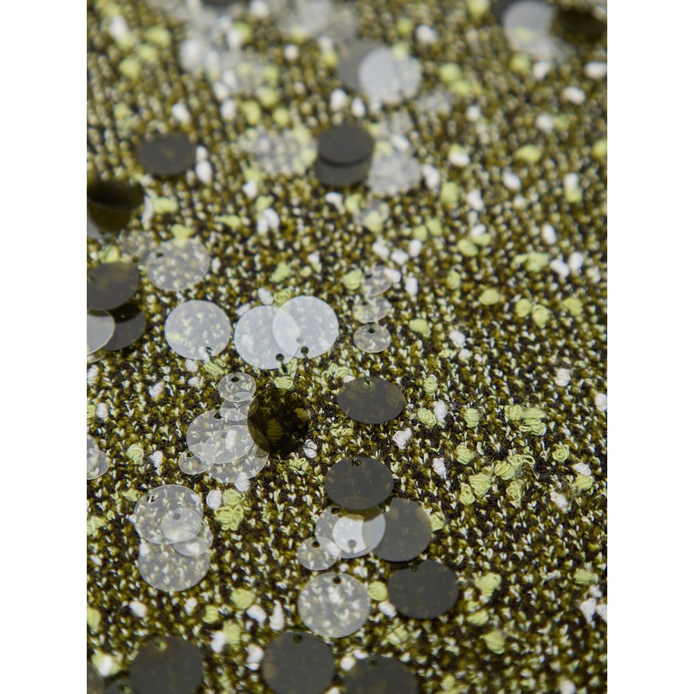 Mini-jupe Gucci en viscose verte