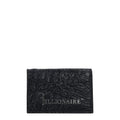Porte-cartes en crocodile bleu, style couture italien milliardaire