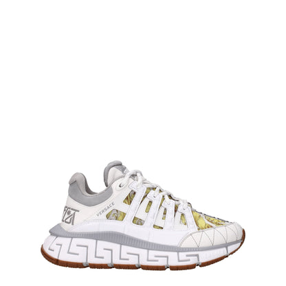 Sneakers sportive Versace in pelle blu