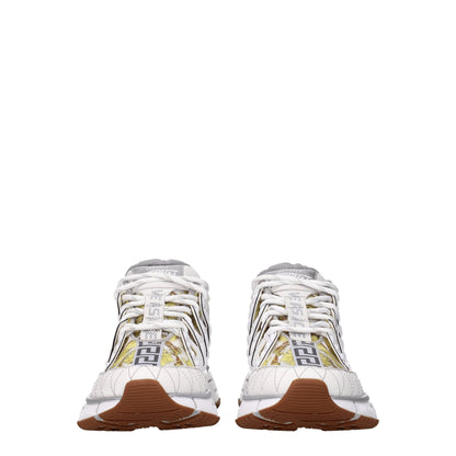 Sneakers sportive Versace in pelle blu