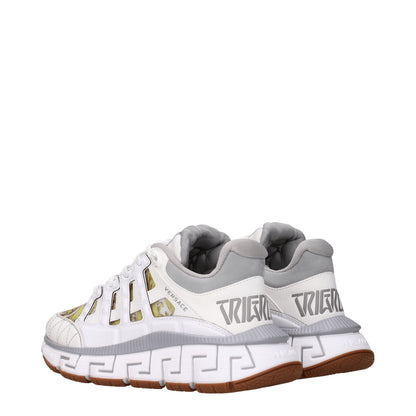 Sneakers sportive Versace in pelle blu