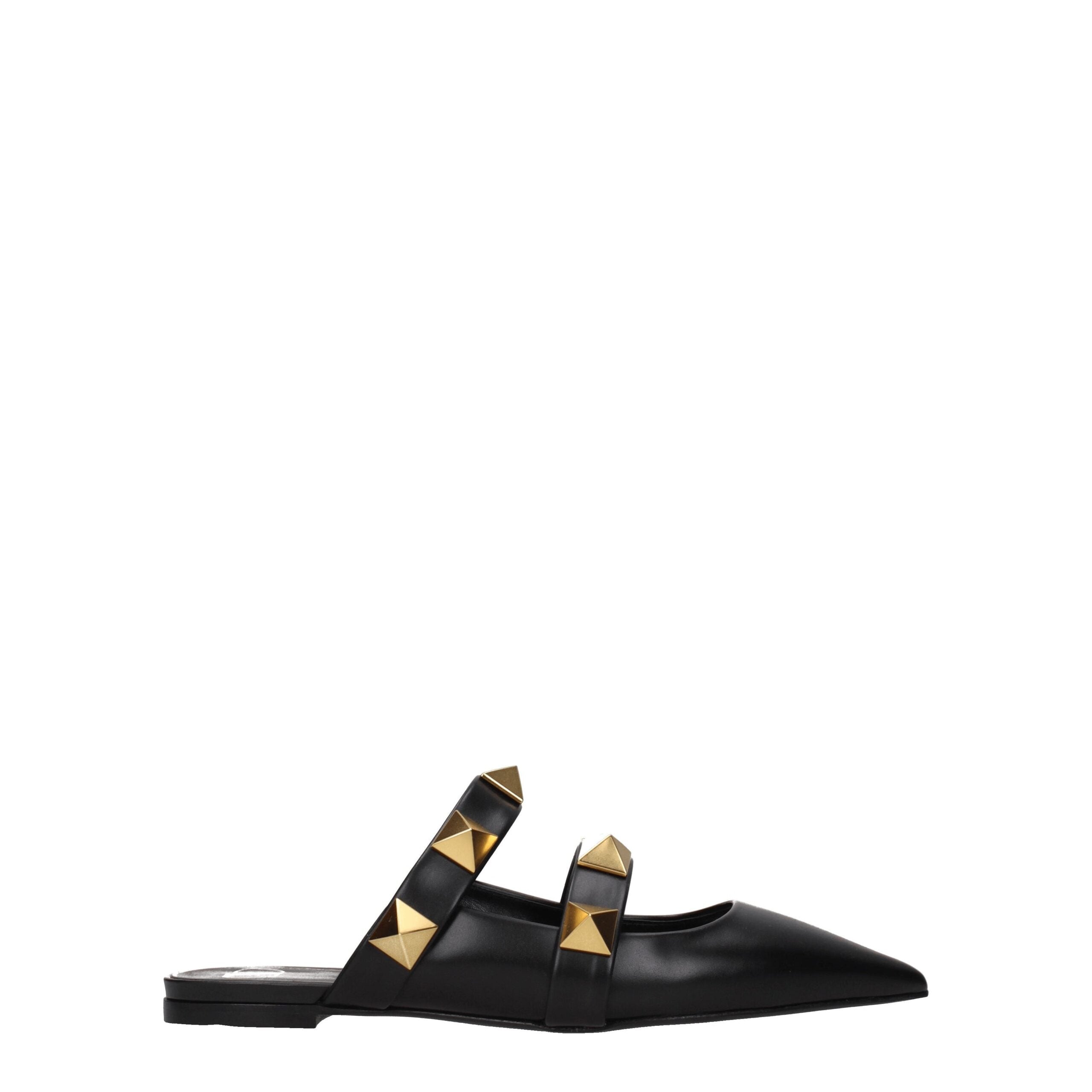 Mules Valentino Garavani in pelle nera