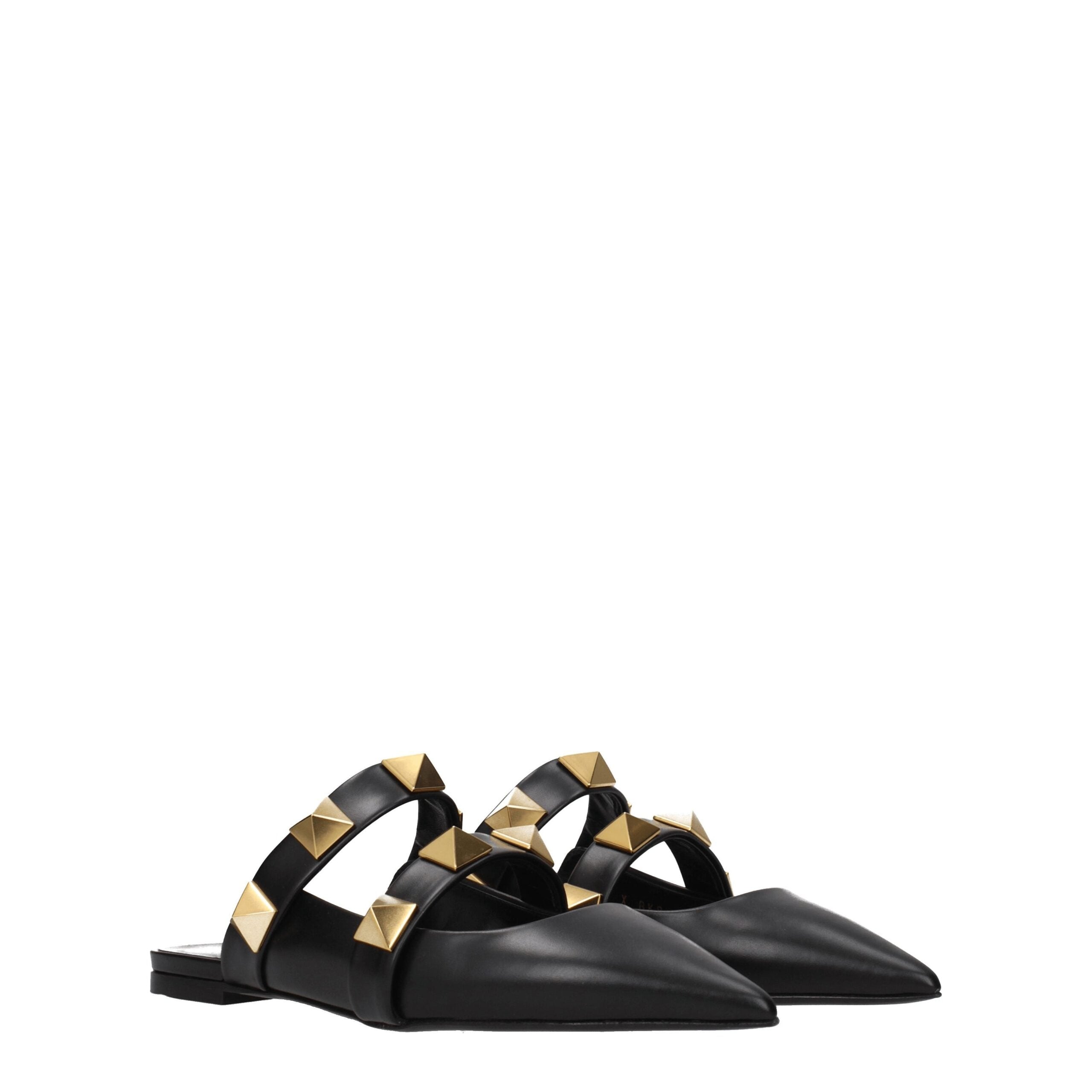Mules Valentino Garavani in pelle nera