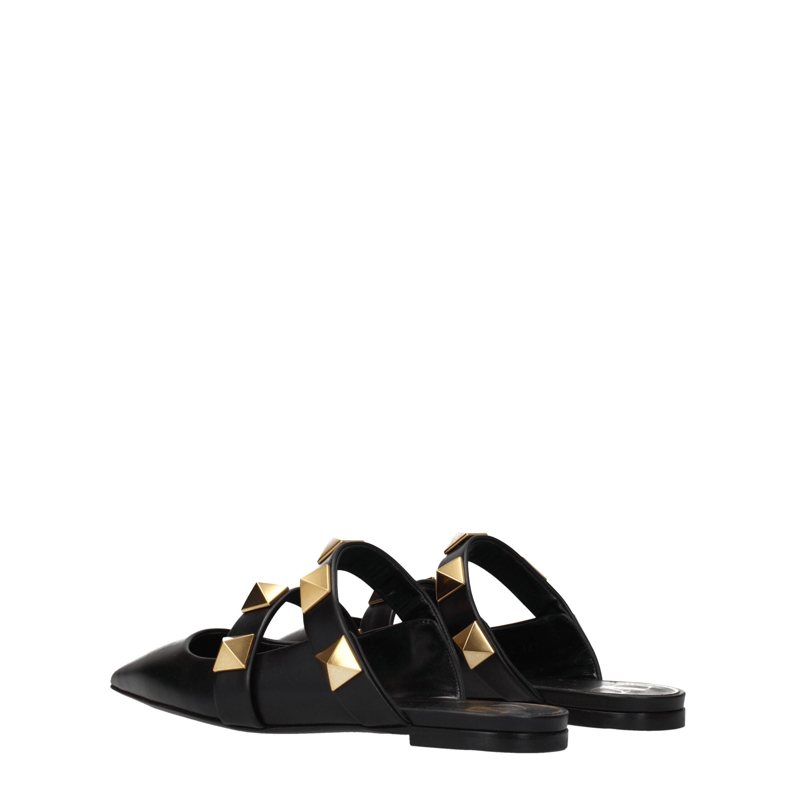 Mules Valentino Garavani in pelle nera