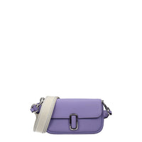 Borsa a tracolla in pelle viola Marc Jacobs