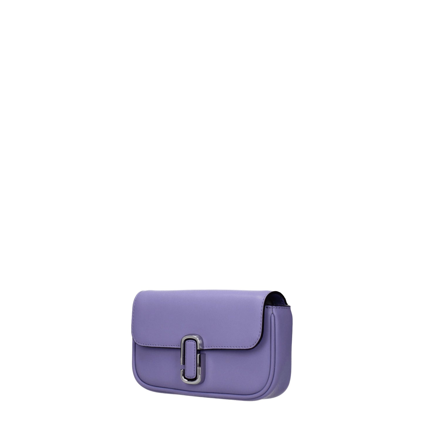 Borsa a tracolla in pelle viola Marc Jacobs