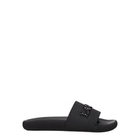 Pantoufles Lanvin en coton noir