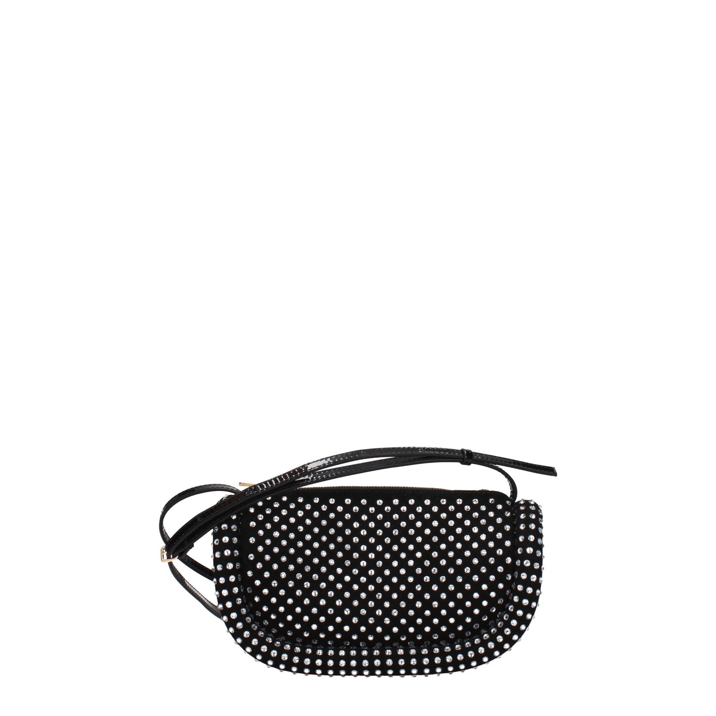 Borsa a tracolla in pelle nera JW Anderson