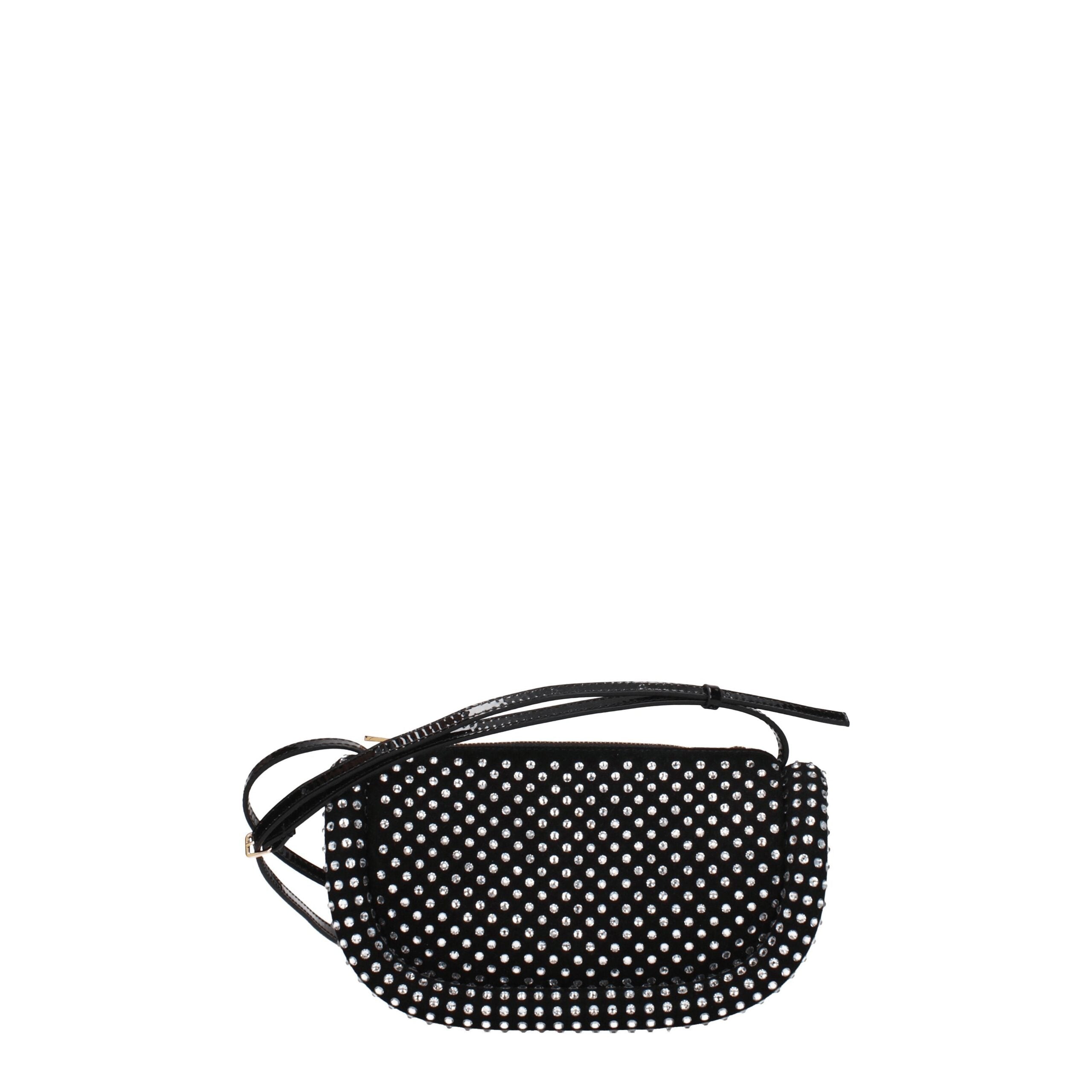 Borsa a tracolla in pelle nera JW Anderson