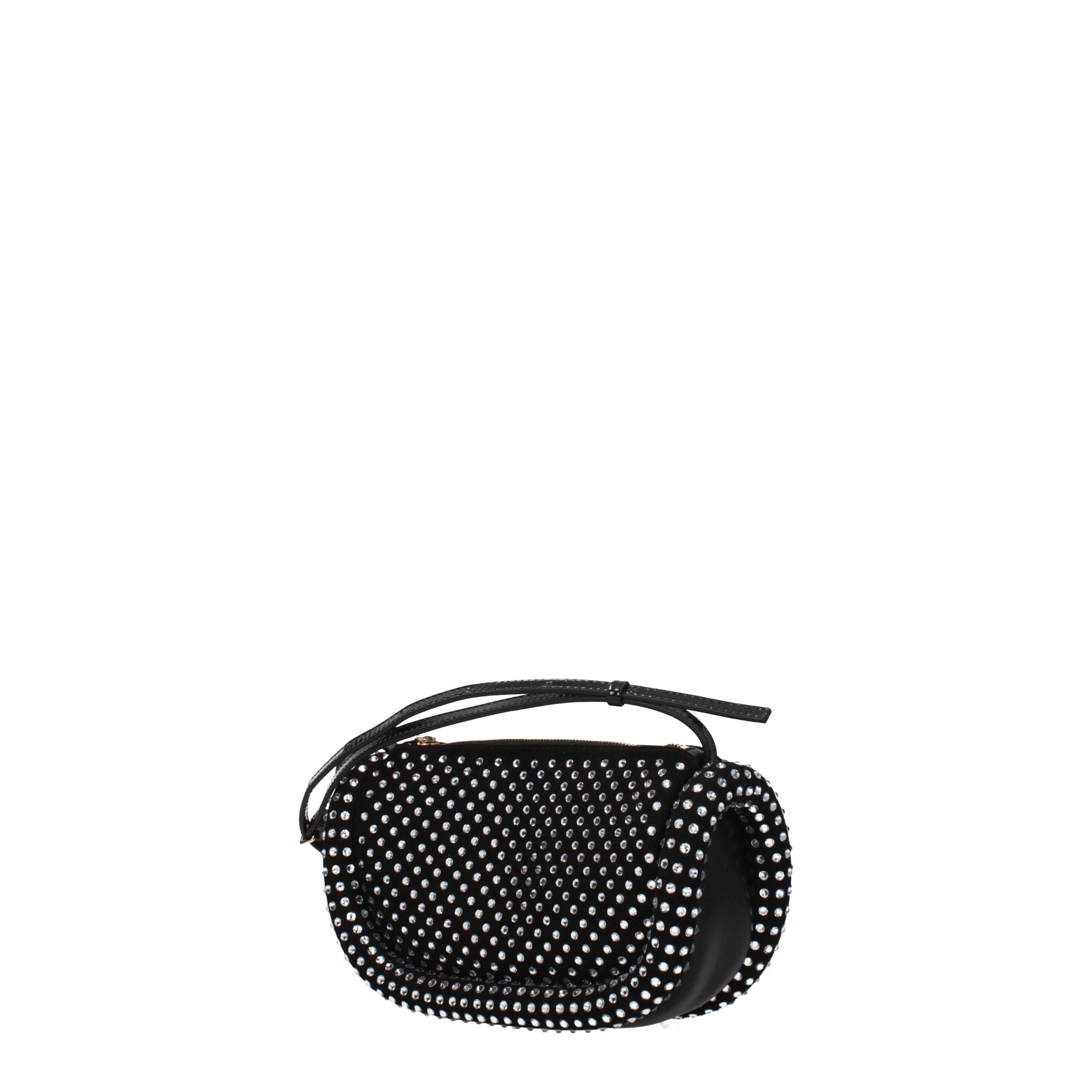 Borsa a tracolla in pelle nera JW Anderson