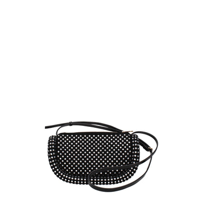 Borsa a tracolla in pelle nera JW Anderson