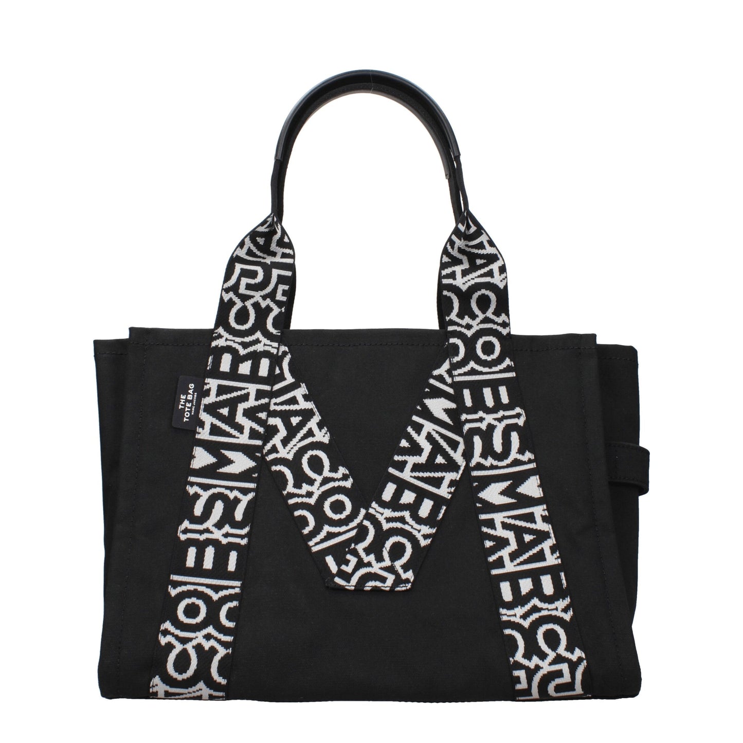 Sac bandoulière en tissu noir Marc Jacobs