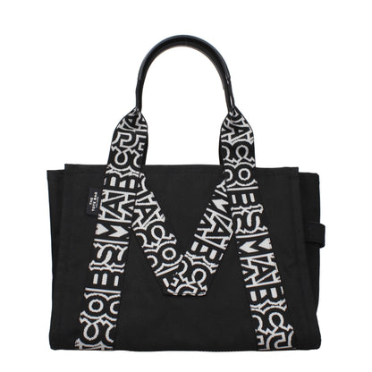 Sac bandoulière en tissu noir Marc Jacobs