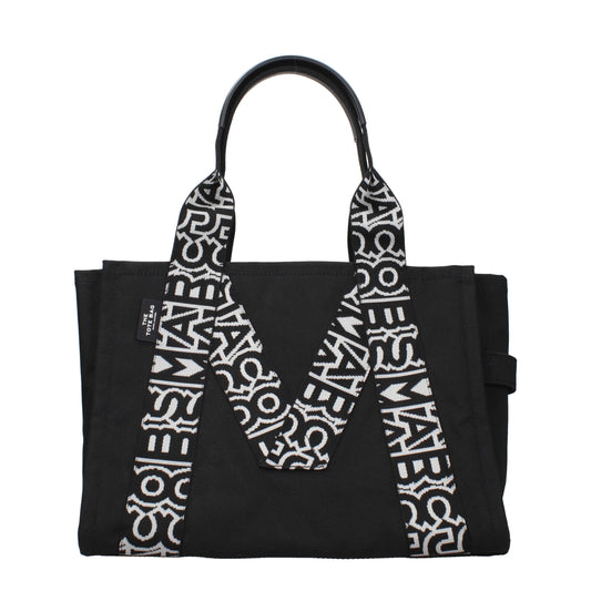 Borsa a tracolla in tessuto nero Marc Jacobs