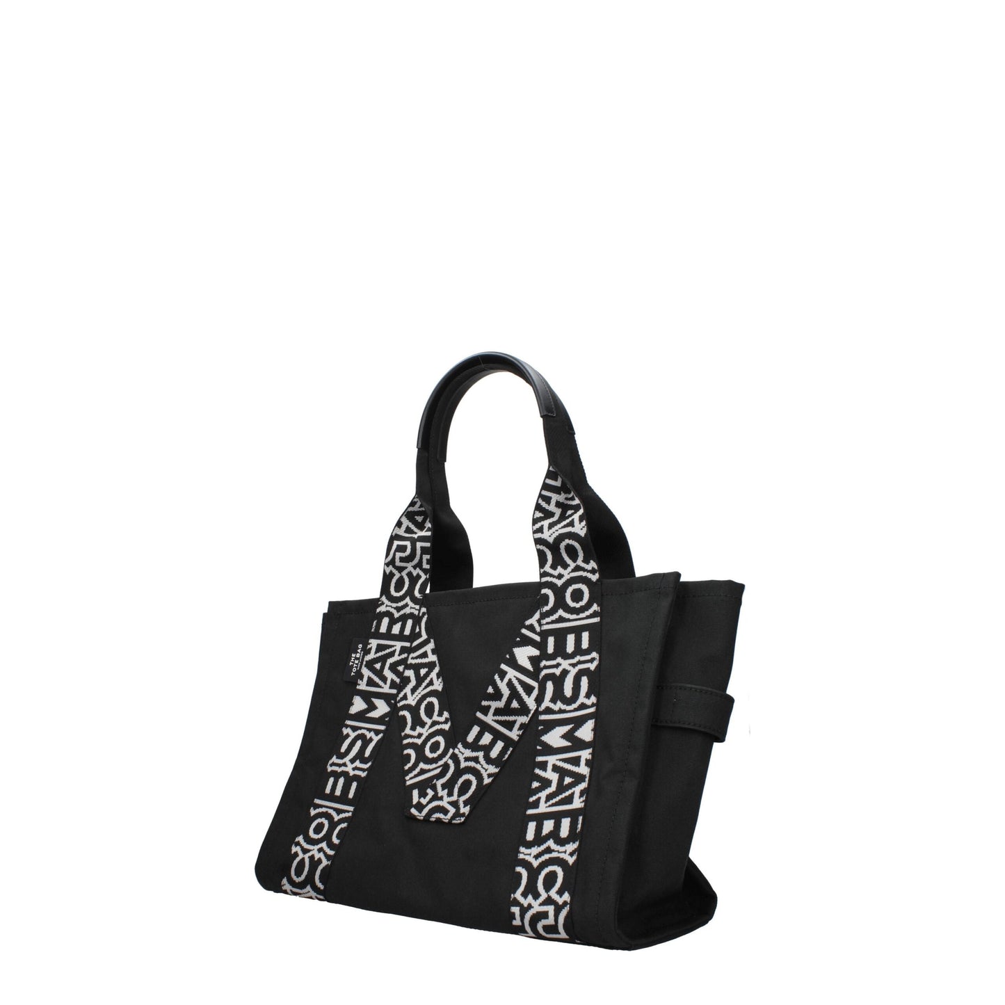 Sac bandoulière en tissu noir Marc Jacobs
