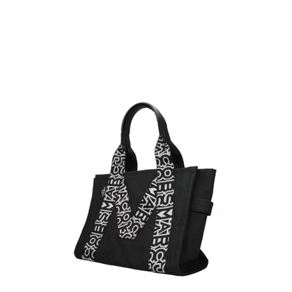 Sac bandoulière en tissu noir Marc Jacobs