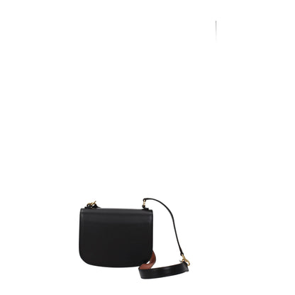 Borsa a mano in pelle nera Jil Sander